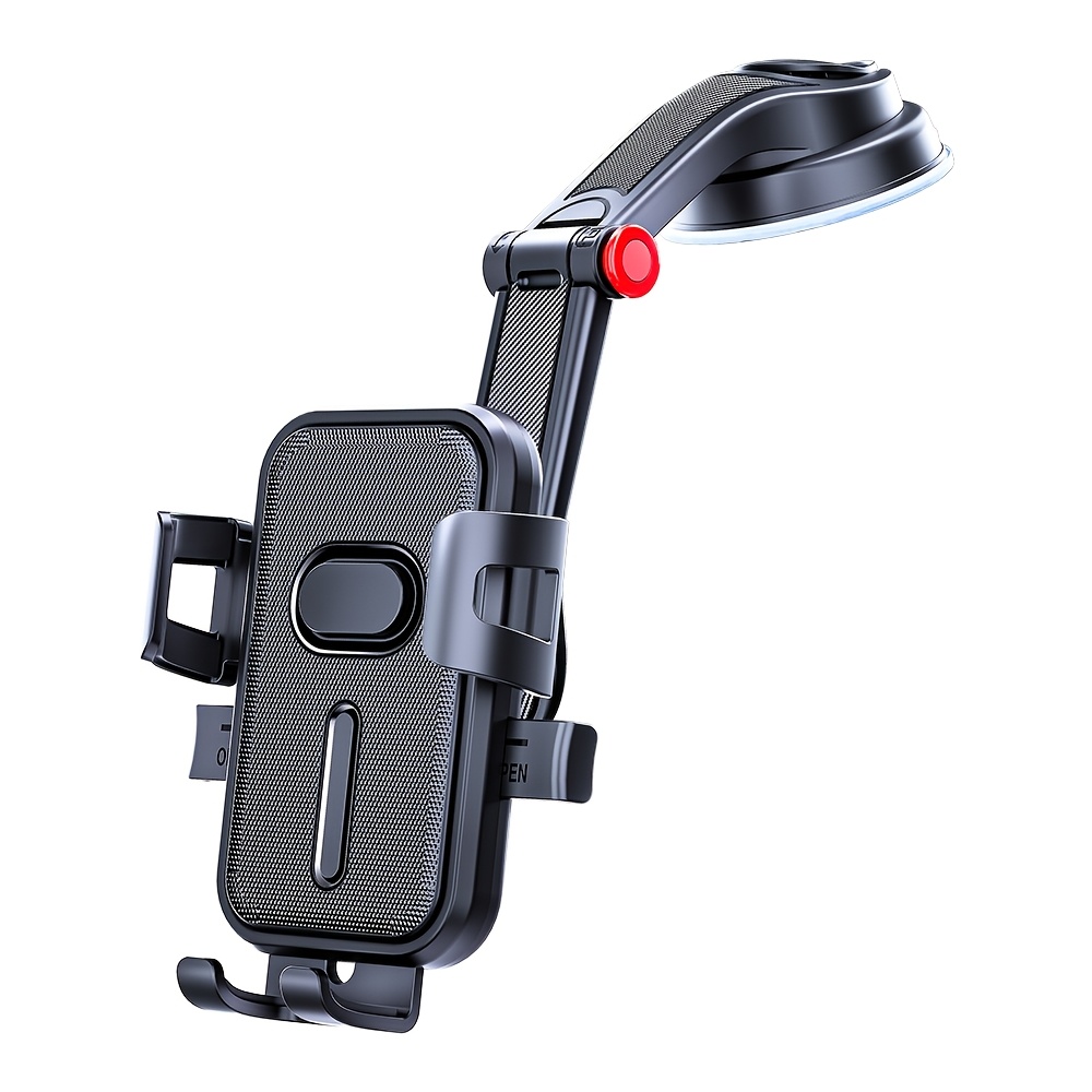 E-shop Verstellbarer Langarm-Autohalter für Handys (mit starkem Saugnapf) - Universelle Freisprechhalterung für das Armaturenbrett | 360° drehbarer