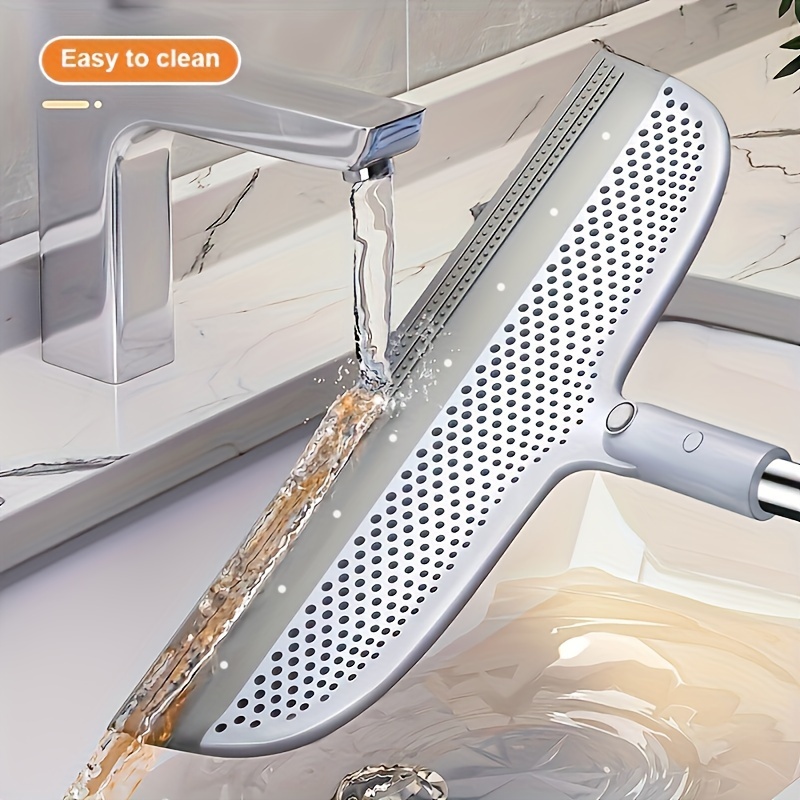 

Magic Broom & Squeegee - Silicone, Ideal For Floors, Tiles, Glass & Windows - Water, Dust & Pet Hair Removal