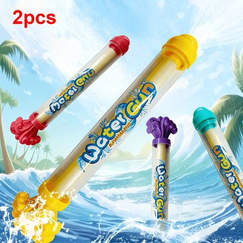 2 pack wave firework water guns 2026 new model press action water gun toys featuring a romantic firework design high pressure pull back water blasters are accessory for fun or for use during showers