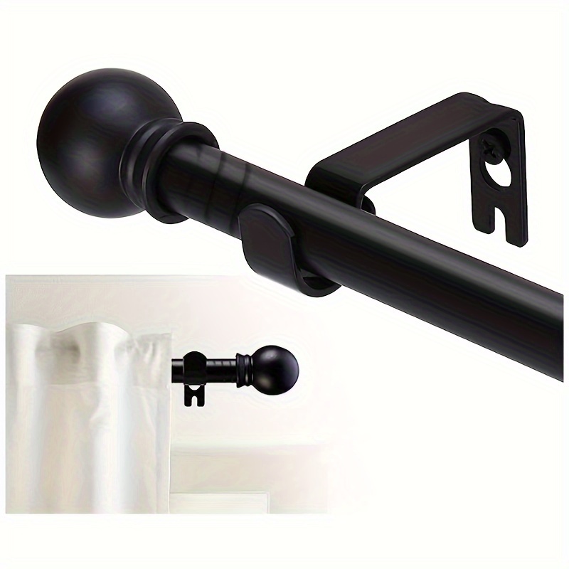 

[top-] Curtain Rod - Plastic/metal, , Size, For And ,