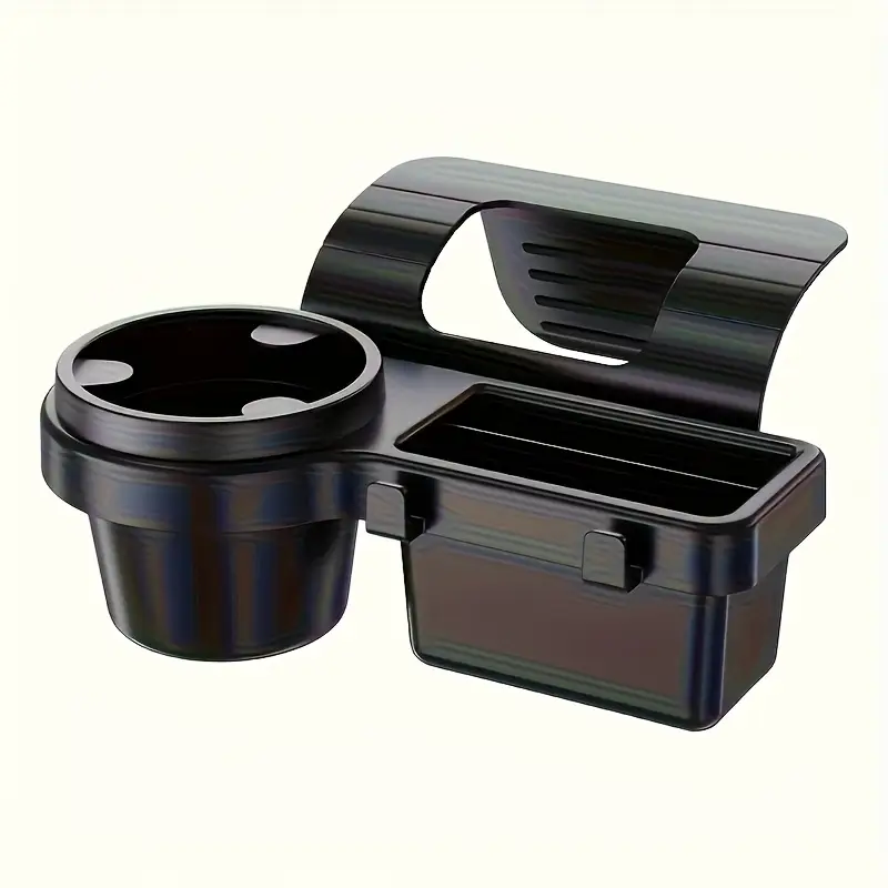 car multi functional mobile phone storage box car key storage window and door clutter water cup holder window storage holder car cup holder window cup holder hanging car door side window cup holder with storage and organization tray Product details 5