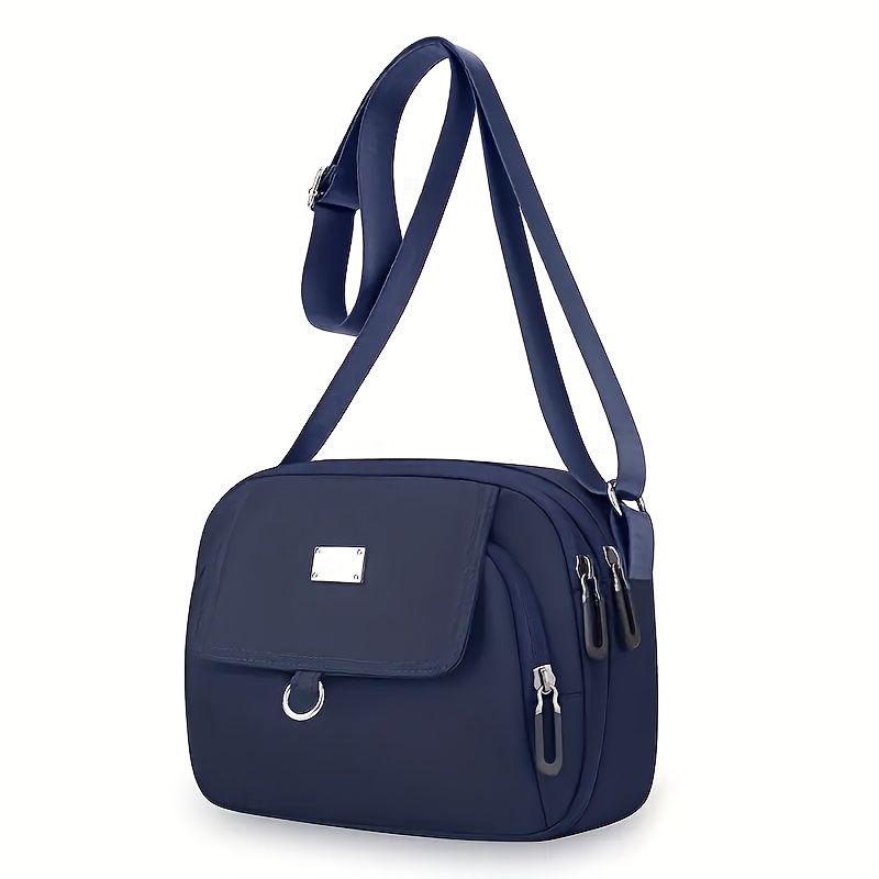 TEMU Nouveau sac pour femme 2025, petit sac décontracté -vol en nylon à bandoulière et à bandoulière croisée