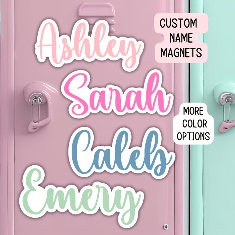 TEMU 1pc Custom , Personalized Magnet, , Locker Magnet, Fridge Magnet, Locker Decor, Magnet
