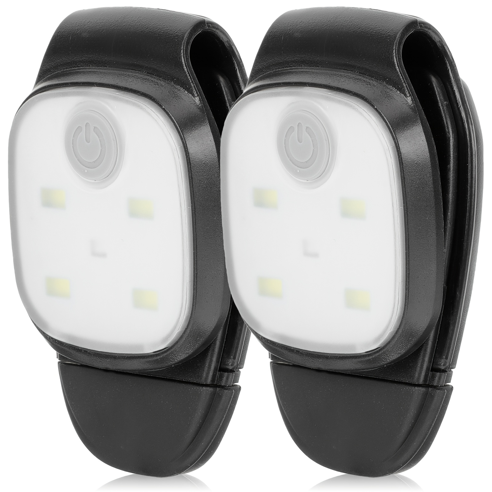sell 1pc sell 2pcs led hands free headlight clip on led   light 4   usb rechargeable   and replace and suitable for outdoor night walking dog walking running camping  