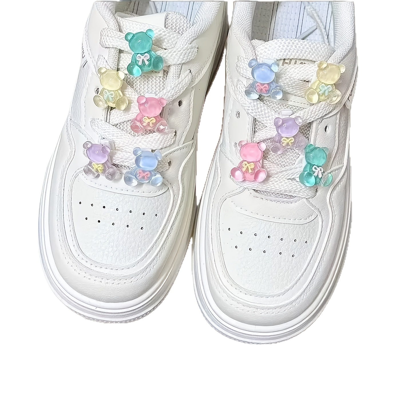 TEMU Lot de 5/10 attaches lacets ours, accessoires amusants pour chaussures, idéaux pour baskets, cadeaux parfaits pour les fêtes et anniversaires