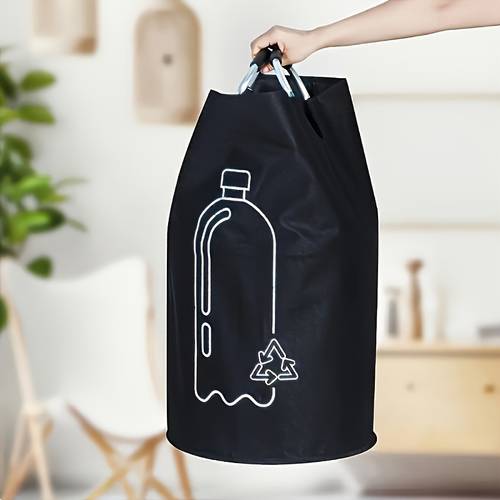 90l large capacity foldable recycling trash can multifunctional storage box with handle durable oxford cloth very suitable for kitchen bathroom bedroom storage
