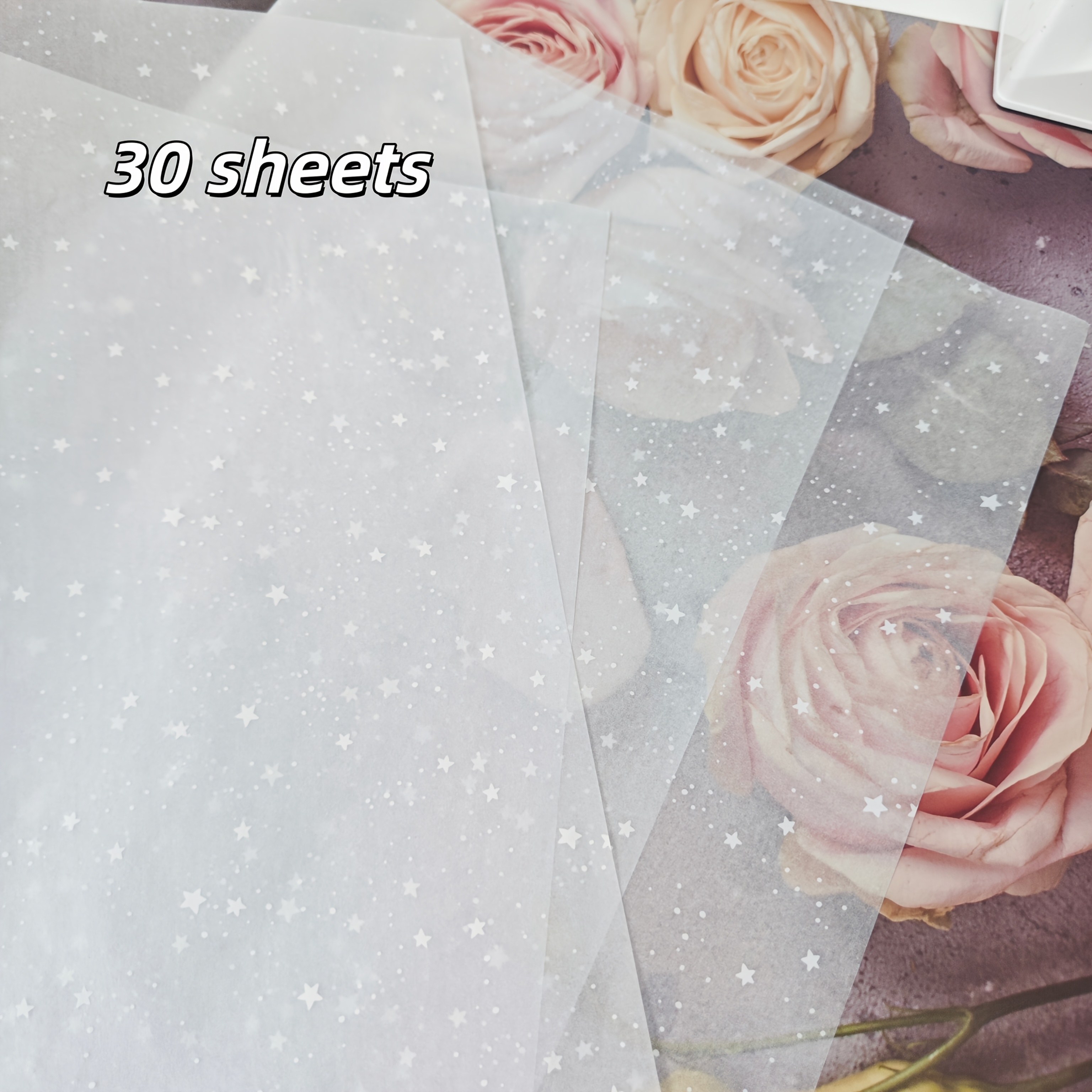 TEMU And Dot Pattern Thin Paper, Suitable For Valentine's Day Gift Decoration, Used For Bouquet Packaging, Gift Box Lining Paper, Filling Paper, Etc.