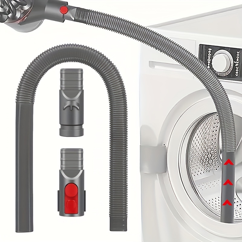 

Vacuum Brand-compatible Dryer Vent Cleaning Kit With Flexible Hose Attachment - Lint Removal Tool For V15, V12, V11, V10, V8, V7, V6 Models - Ideal For Tight Spaces & Corners