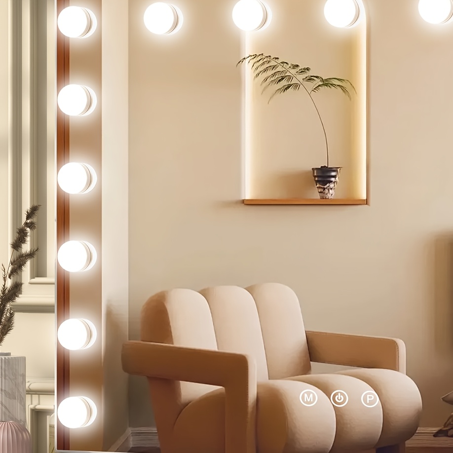 70x55cm Makeup Mirror 17 Leds Mirror With Lighting Mirror