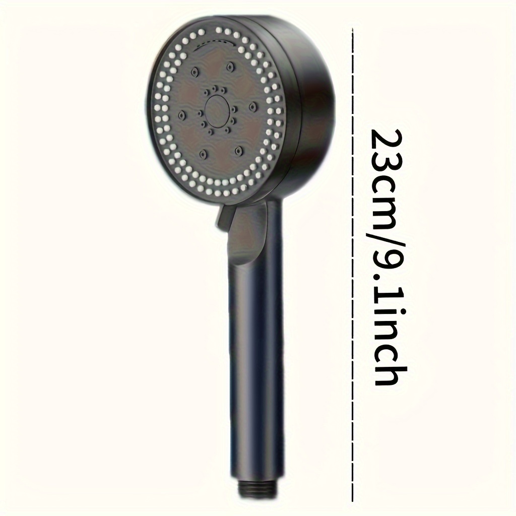 Image of 1pc High Pressure 8-mode Handheld Showerhead, Bathroom Additions, Wall-mounted Showerhead, Single Head For Shower Use For Shower Use