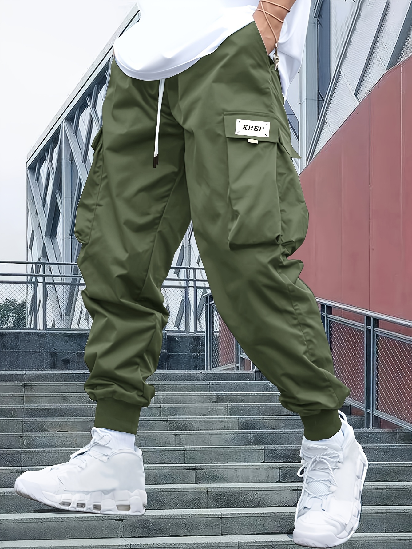 【NONCODE】(Unisex) Tomin Multi Cargo Pants bmm98284_grey_xl?pdp.template