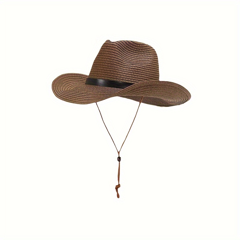 Summer Hat Panama Straw Hat British Top Hat Mens Sunshade Beach Hat  Sunscreen Hat For Men And Women - Jewelry & Accessories - Temu