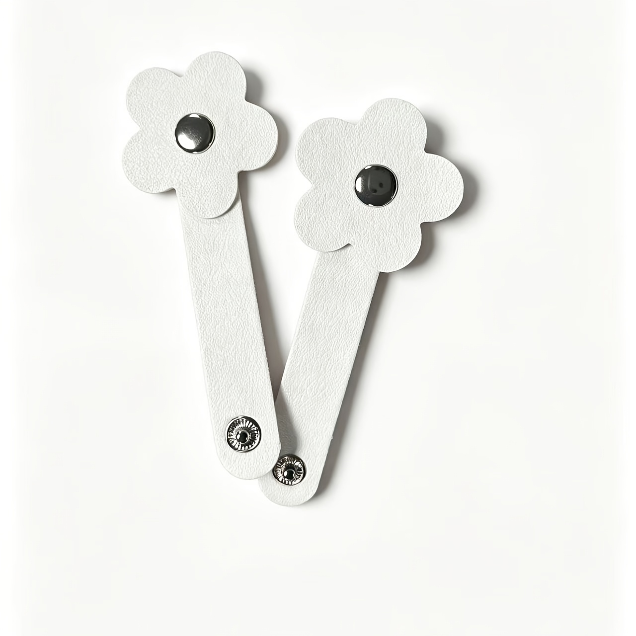 2pcs Flower Shaped Data Cable Storage Guide, Reusable