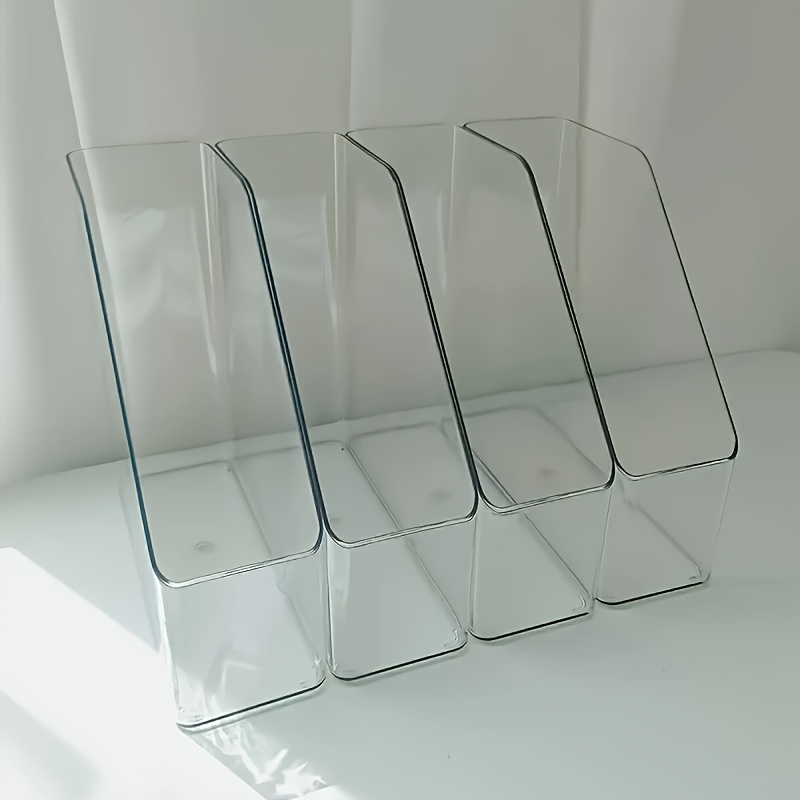 1/2/4piezas soporte libro acrylic transparente impermeable - Temu Mexico