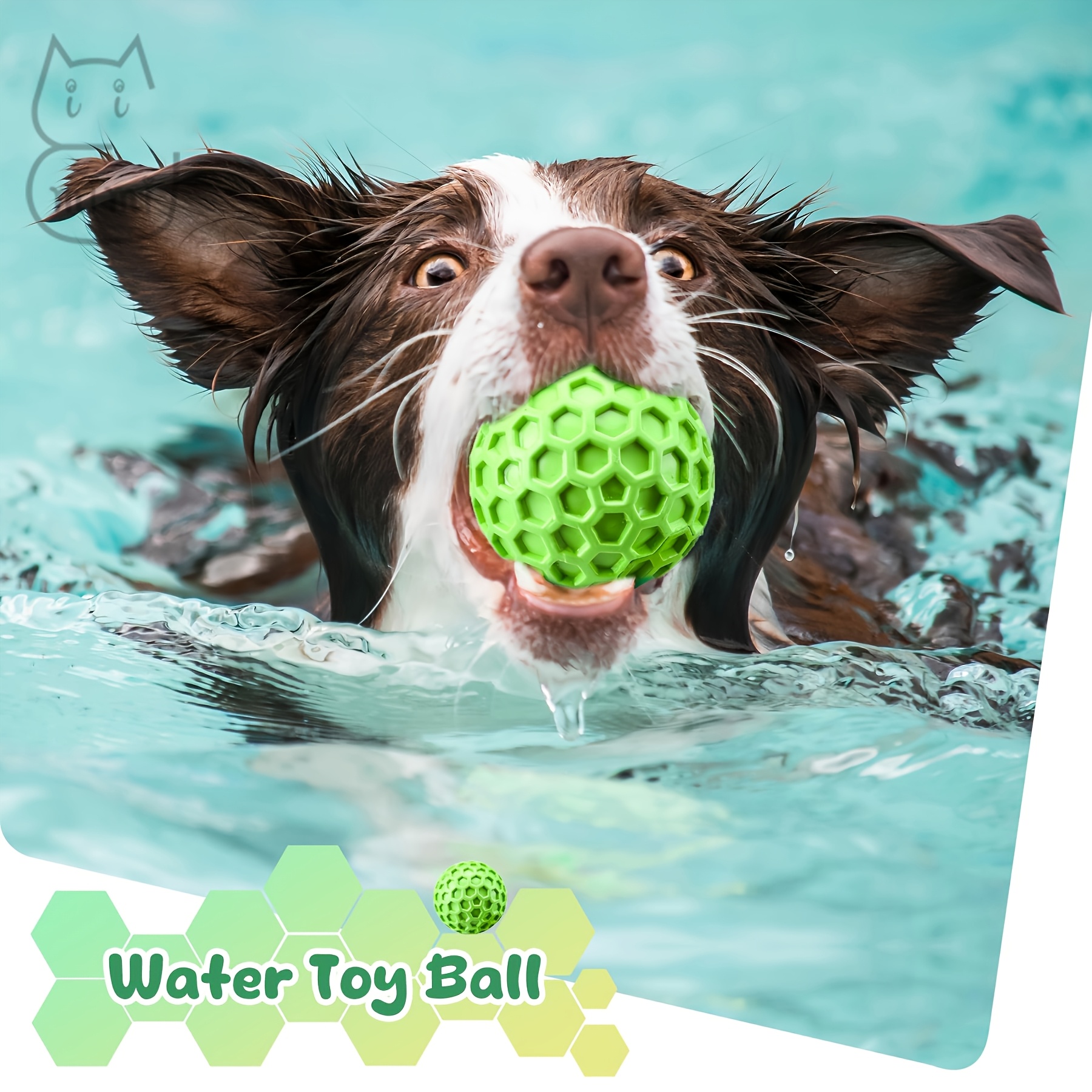 mimi 2pcs heavy duty indestructible dog chew toys with   tough honeycomb rubber ball with hexagonal texture squeaky   non toxic aggressive chewer toys for large dogs all breed sizes   red black white durable chew ball for fetch tug of   fun interactive playtime easy to   for   squeaky balls for large dogs interactive balls for dogs   equipment large interactive dog ball Product details 7
