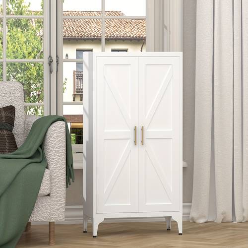metal storage cabinet kitchen pantry cabinets with doors and shelves white food cupboard cabinets freestanding bathroom cabinet for home office laundry living room