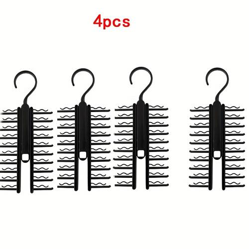 multifunctional tie organizer belt tidy gadget scarf and bowtie hanger black storage shelf clothes hanger wardrobe organizer