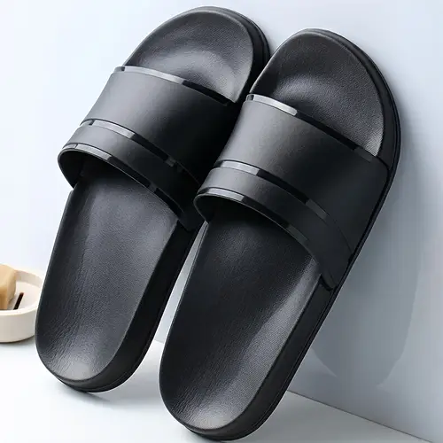 quick drying non slip slides for men and for indoorand outdoor use for showers and casual wear