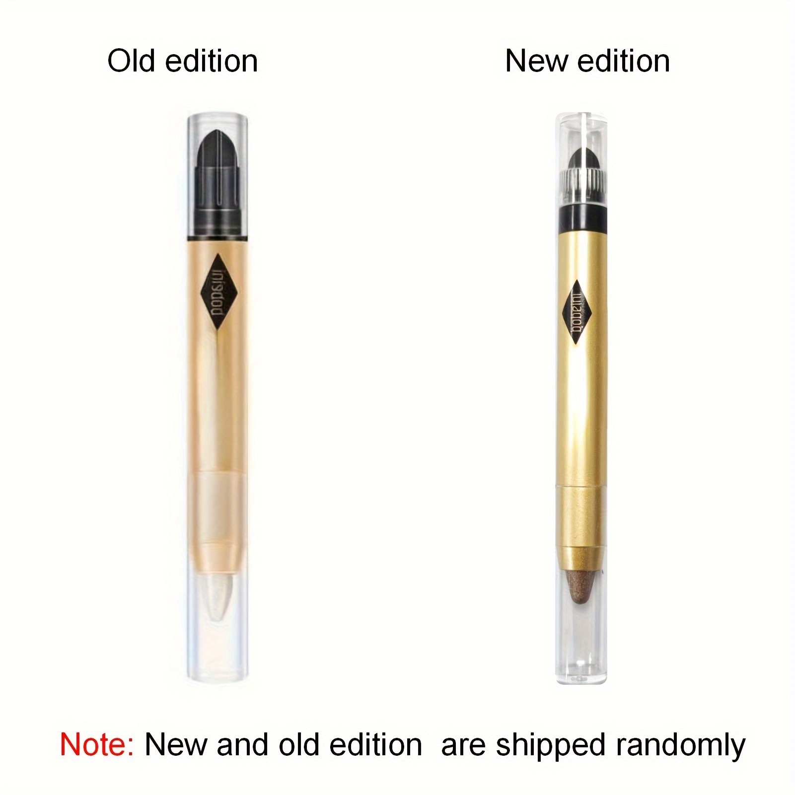 2 In 1 Pearly Eyeshadow Lipstick Stick Pencil Waterproof Glitter Matte Eyeshadow Makeup High Pigmented Eyelid Under Crease Eyeshadow Pen For Music Festival