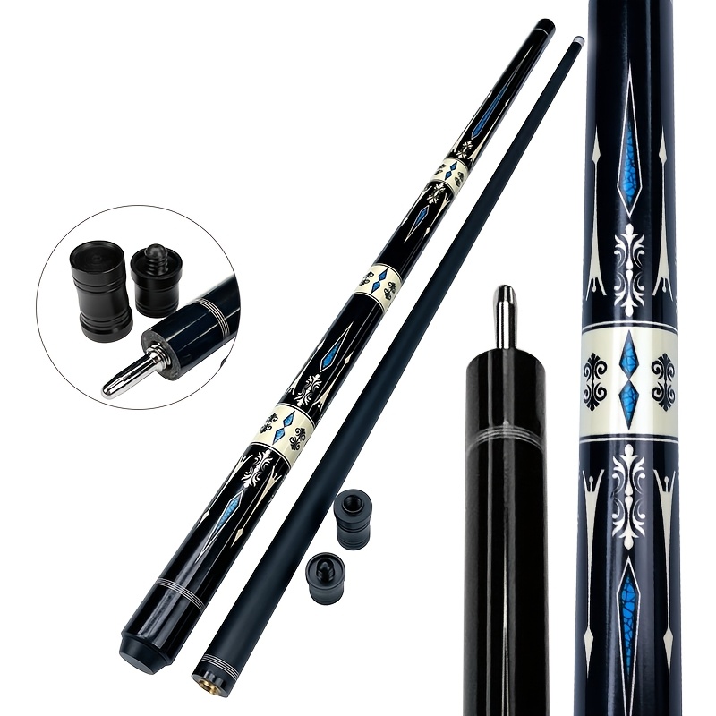 

Elegant, Premium Carbon Fiber Billiard Cue Set With Interface & Protective Cover - 57" Length, 19oz Weight, Ideal For Holiday & Birthday Gifts