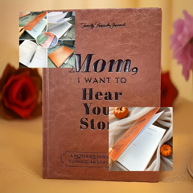 

Leather Diary Notepad, For Mom, Listen To Mom Her , Let The Parent-child Relationship