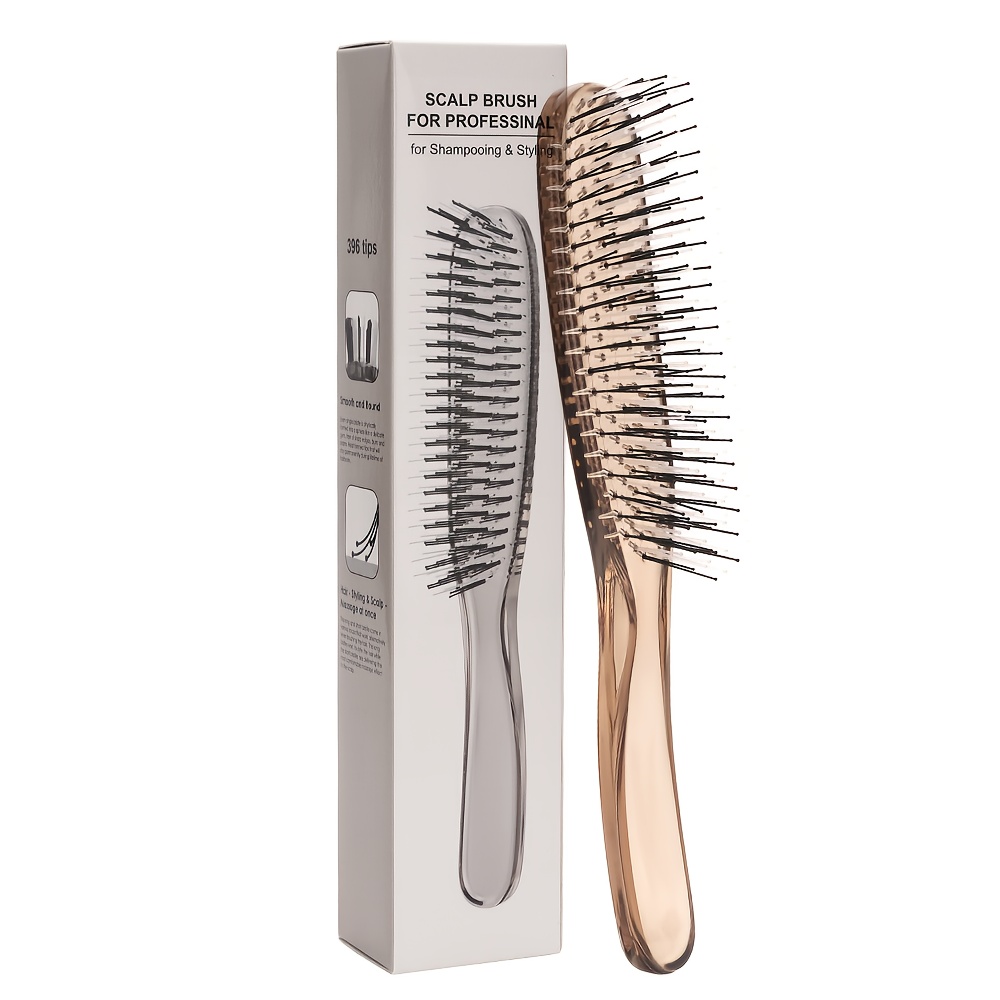 Detangling & Scalp Massage Comb, Dual-sided Hair Styling Brush, Anti- Smoothing Brush For Hair, Care, Gift For Ladies