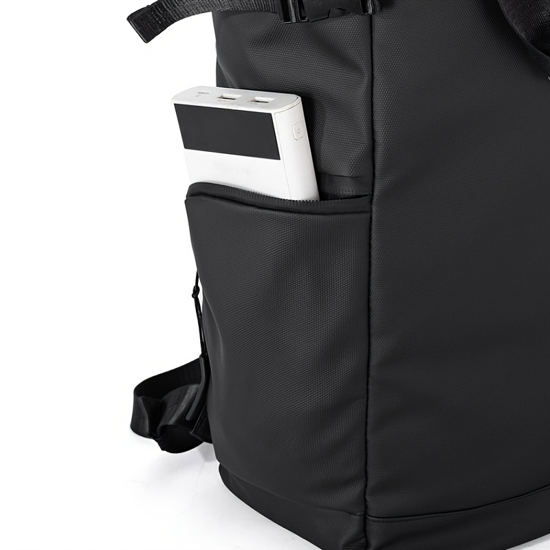 Business Backpack for Men - Large Capacity Laptop Bag with Adjustable Straps, Tablet Compartment & Mesh Bottom Pocket, Durable Oxford, Ideal for College, Work & Travel, College Laptop Bag | Professional Look | Durable Backpack