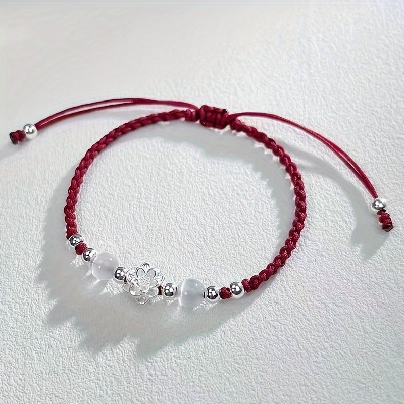 TEMU Pulsera Trenzada de de para Acción de Gracias para , a y Ajustable