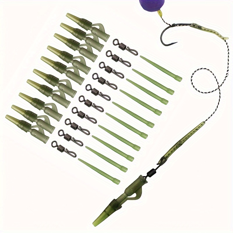 

40pcs Carp Fishing Tackle Kit, Abs , Sleeves, Set