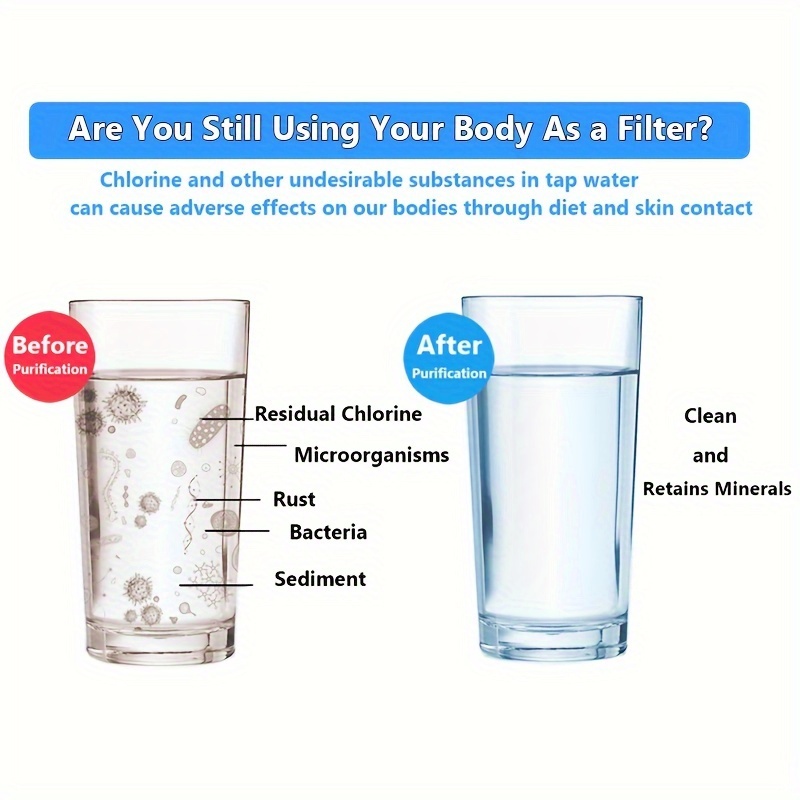 home faucet water purifier system tap with replaceable cartridge no electricity required plastic bottle container type for kitchen purification Product details 3