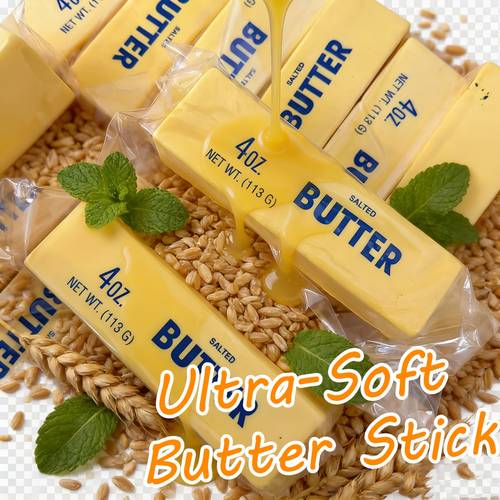 1pc ultra soft butter stick squeeze music slow rebound decompression artifact office stress relief toy feel healing prop universal decoration