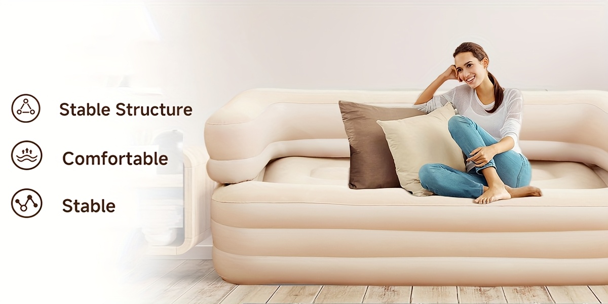 in inflatable chair sofa 3min fast pump quick fill air Temu