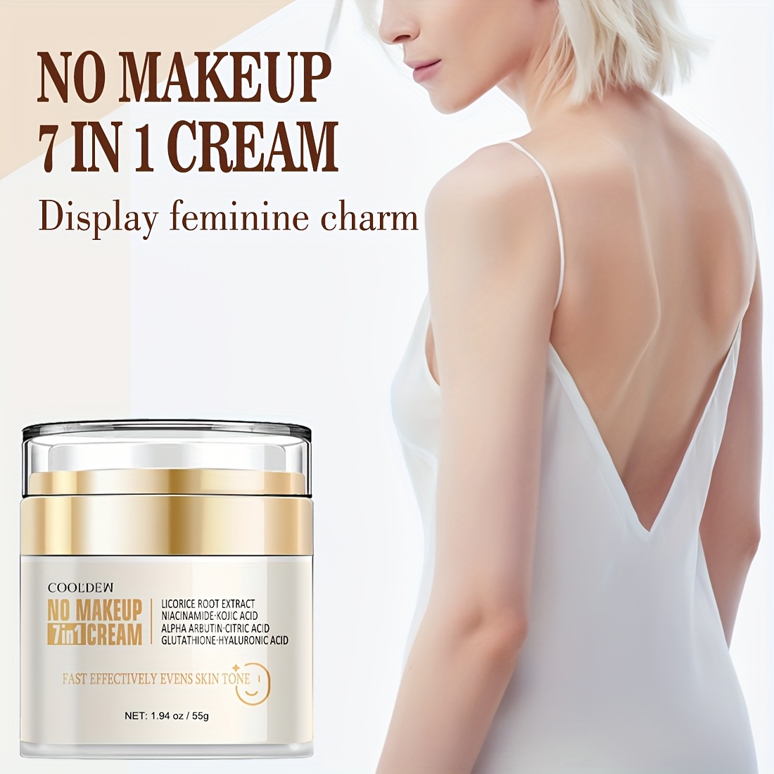 glutathione vitamin c niacinamide arbutin * * * Cream, Containing Arbutin, Collagen * Extract, Glutathione,  Niacinamide, Hyaluronic Acid, Vitamin C And * Extract, for * Care,  Moisturizing And
