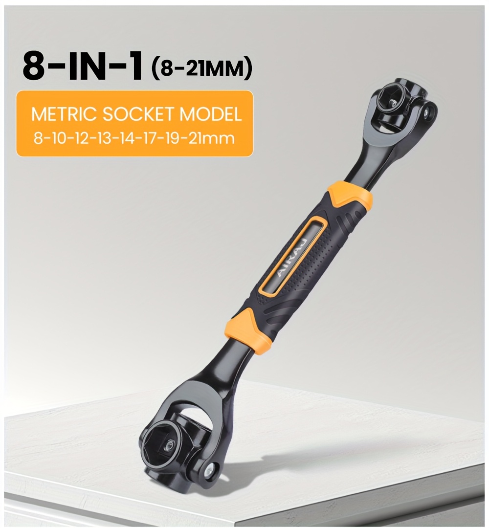  8 52 in 1 socket wrench set heavy duty for bike repairs diy ensures carrying ideal for homes Product details 12