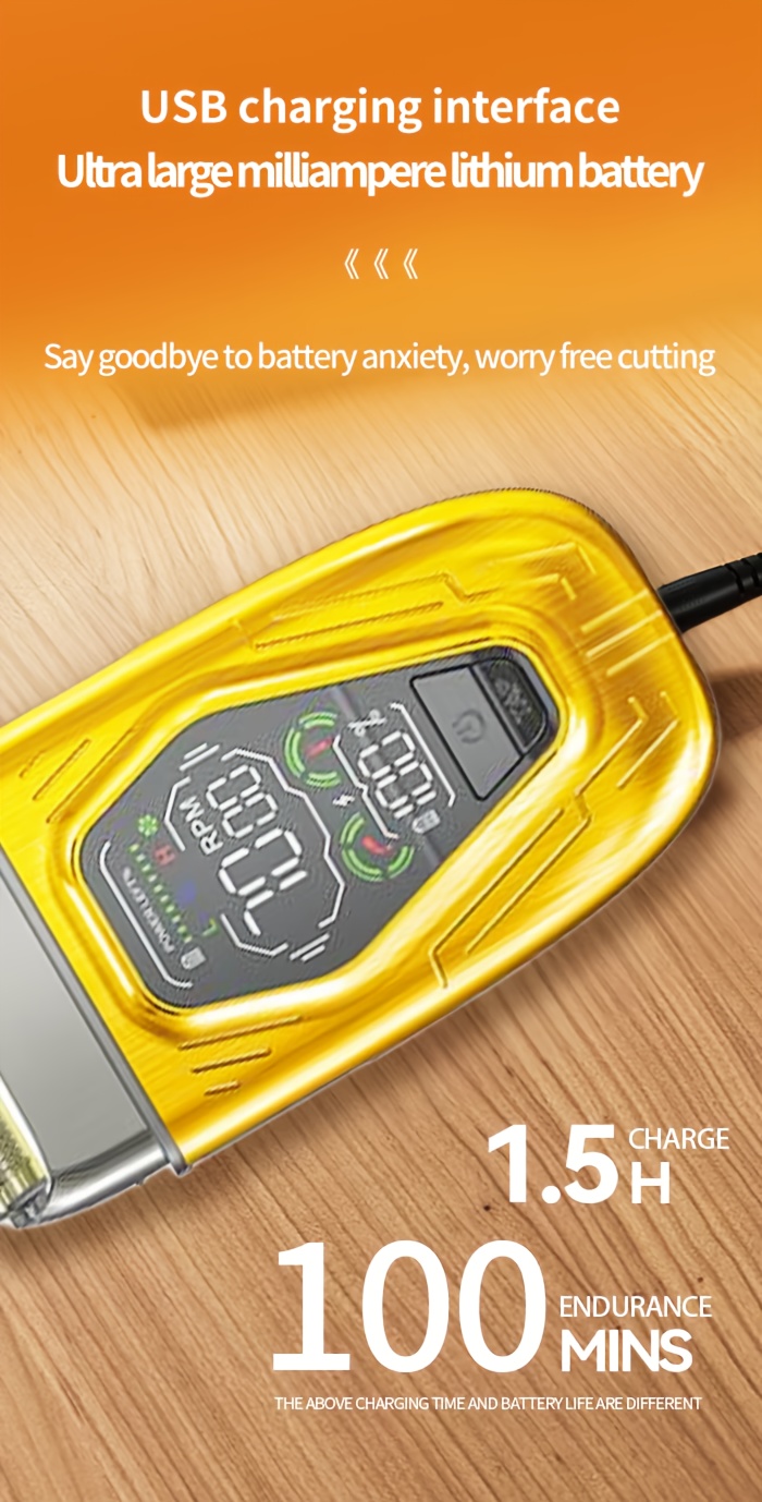 [Kit Toilettage Homme] Kemei Max KM-8551 Pro Tondeuse à Cheveux pour Hommes - Kit 3-en-1 Vintage Super Coiffeur avec Écran LED Incluant Tondeuse à Barbe et Rasoir, Rechargeable par USB, Batterie, 36V Tension Sécurisée, Outils de Coupe Professionnels, Accessoires Coiffeur, Design Élégant, Construction Durable, Tondeuses Haute Qualité, Passionnés de Toilettage, Essentiels de Toilettage, Kit de Toilettage Moderne, Tondeuses Durables, Kit de Toilettage pour Hommes, Toilettage Masculin, Outils de Coiffeur, Professionnels du Toilettage