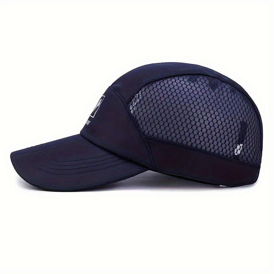 Solid Color Quick Drying Baseball Thin Mesh Breathable - Temu Canada