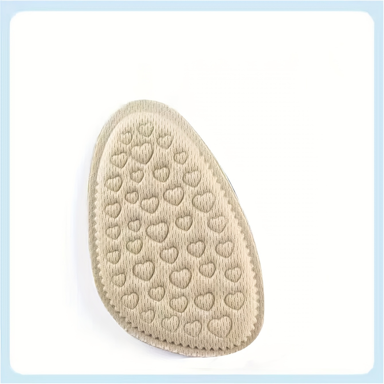 1 Pair of Comfortable Front Feet for Foot Care Forefoot Pad, Non-Slip Semi-Insole, Suitable for High Heels