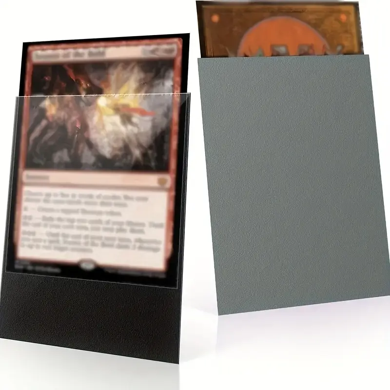 50 matte double sided card sleeves opaque backs smooth - Temu Belgium 50 matte double sided card sleeves opaque backs smooth - Temu Belgium