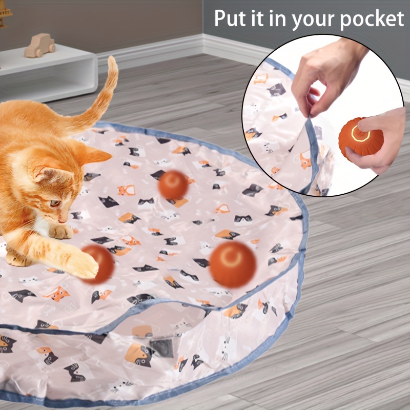 rechargeable interactive cat toy set               usb   details 1