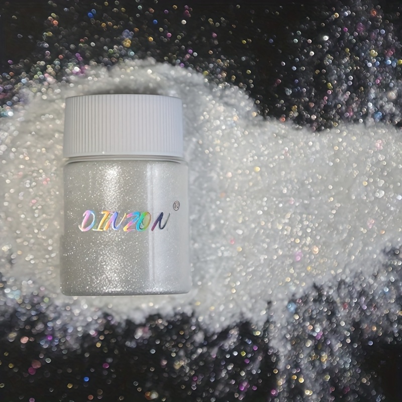 High-capacity Super Sparkling Iridescent Mica For Resin Jewelry - Cosmetic Quality, Perfect For Crafting Unique And Designs, Vibrant Crafting Material, Shimmering Effect, Supplies For Jewelry Making