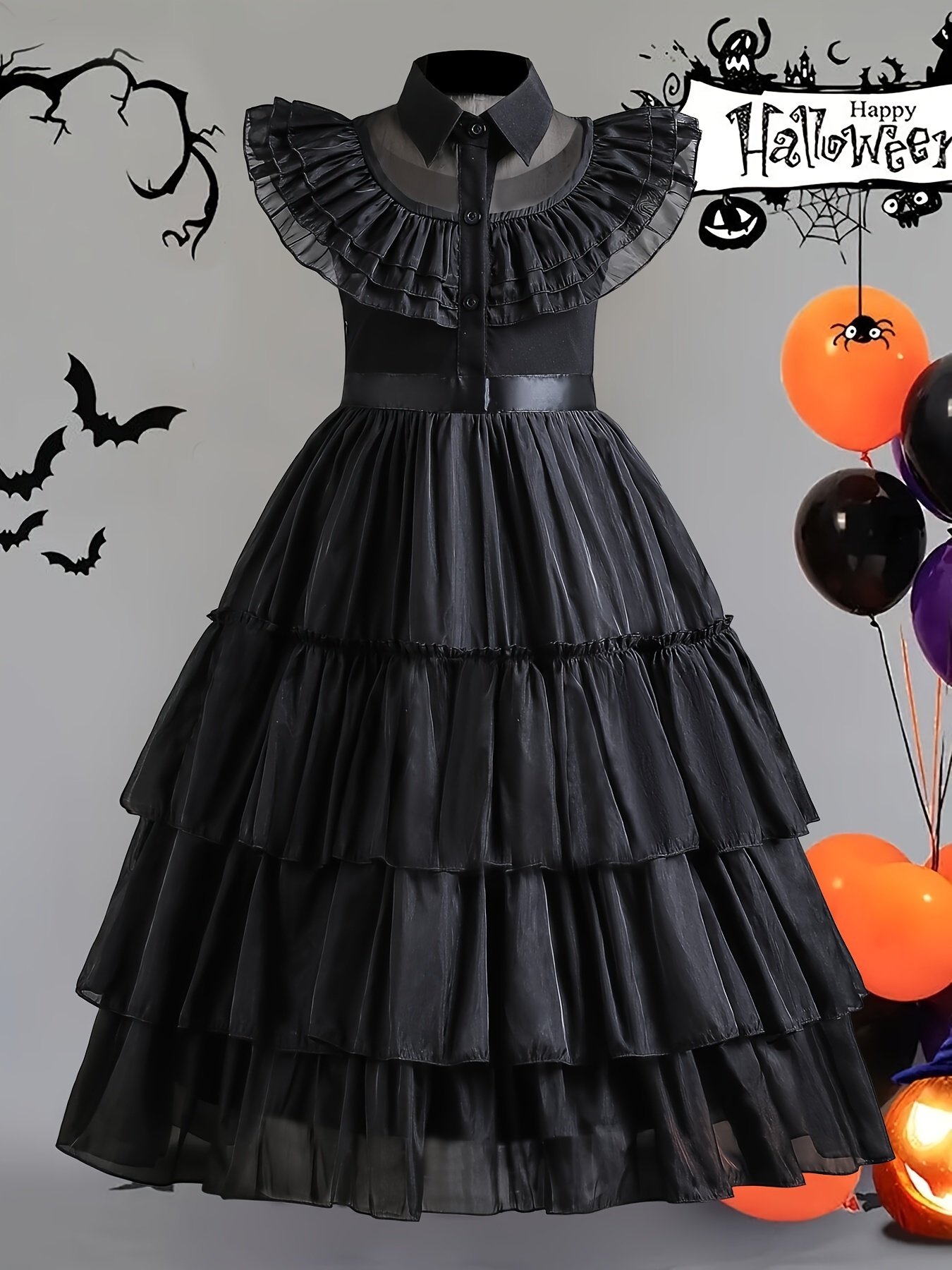 strapless open back dress Vampire Princess Dress, Size 5-6 – Calico Toy Shoppe