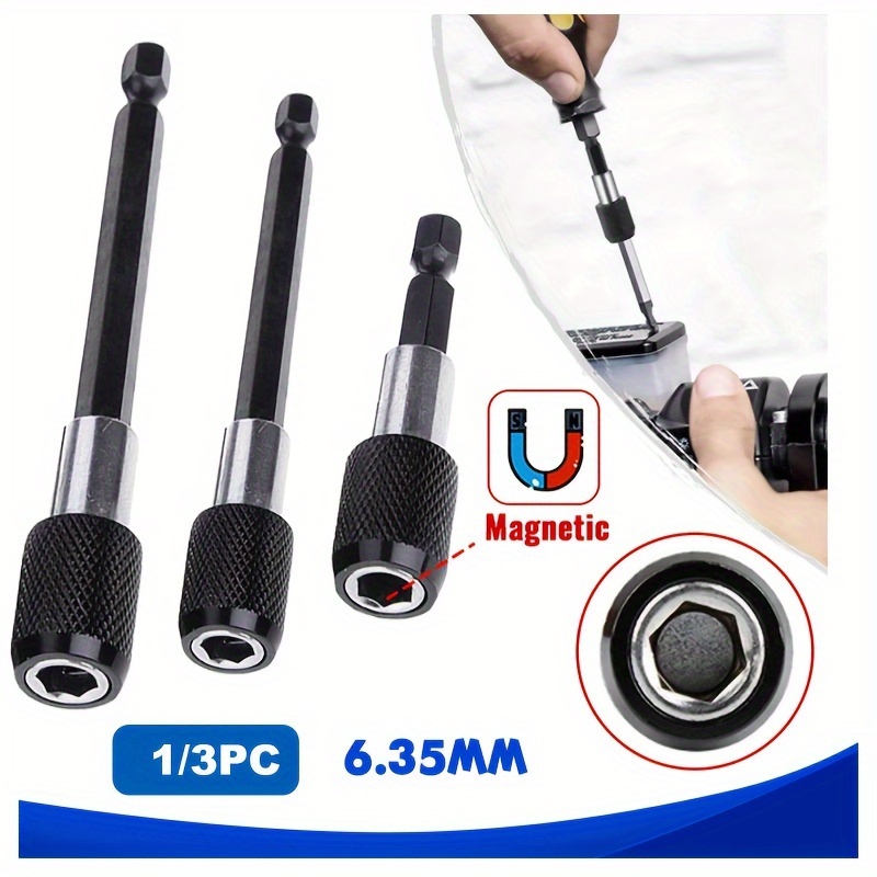 

1pc/3pcs Bit , Adaptor, 1/4" Hex Bit For Adapter