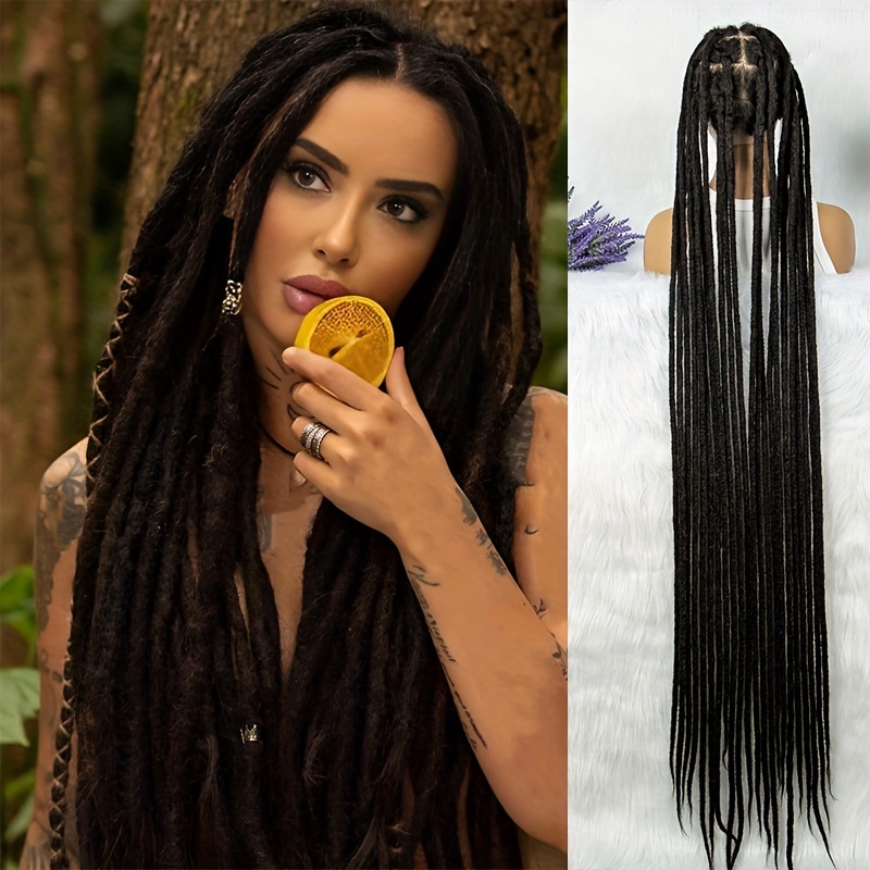 Deluxe Rasta Dreadlocks Wig In Black | Stoners Funstore - Foto 9