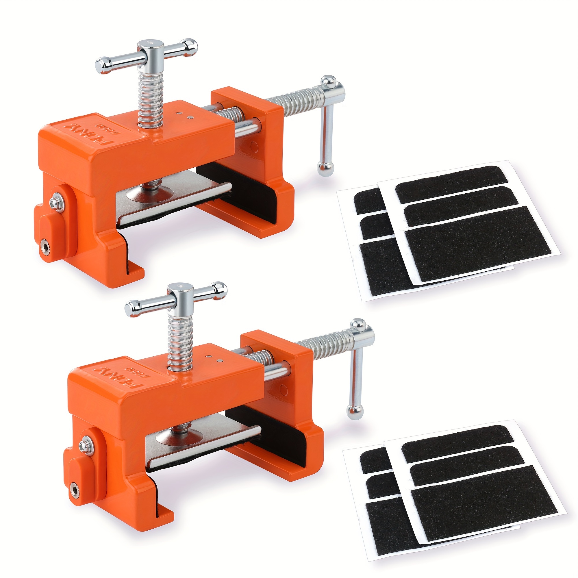 TEMU Pony 2-pack Cabinet Clamps, 8510 , Clamps For Installing Cabinets, 440 Lbs Load Orange