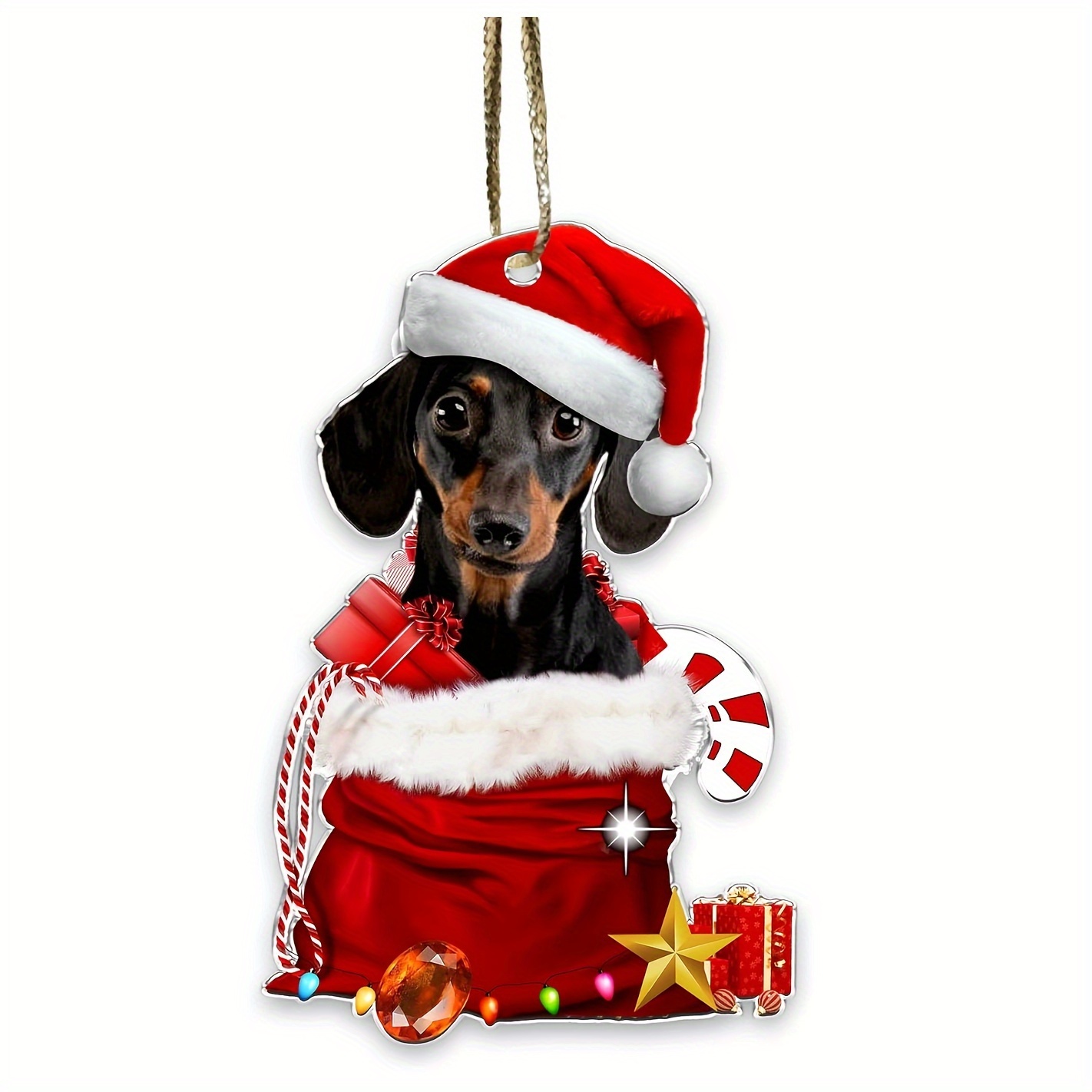 

Christmas Decoration Dog 2024 Dog Christmas Tree Hanging