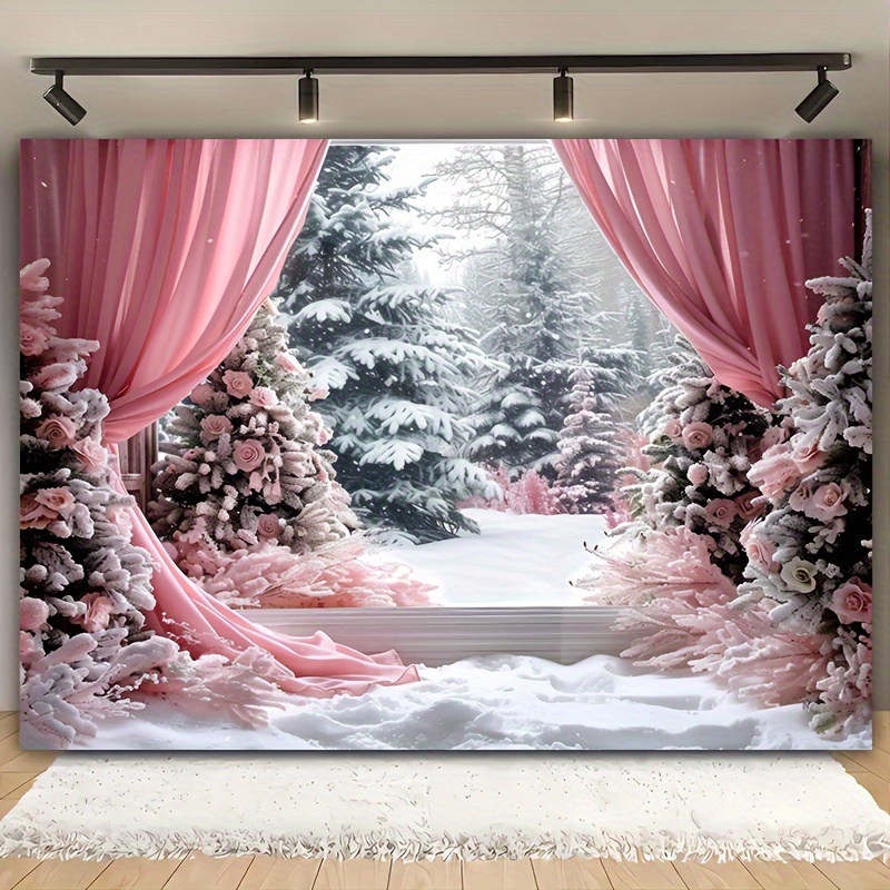 

Backdrop Polyester Hanging Drapes And For Christmas, Universal Decoration, , No Required (39x59inch)