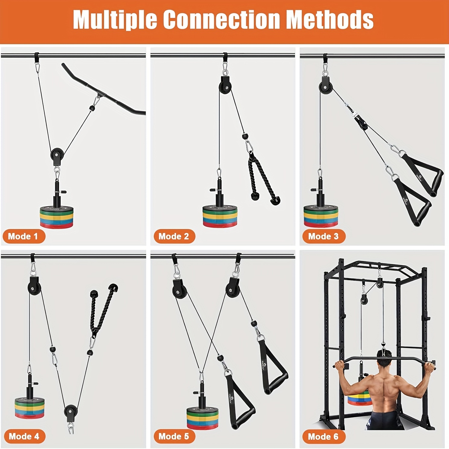 Garage Gym Equipment Diy Home Pulley System Pulley System Cable