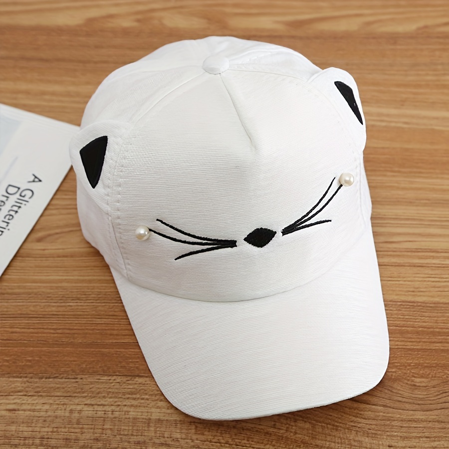 

Women's /summer Polyester Cat Cap, , , , Or , Sun Hat