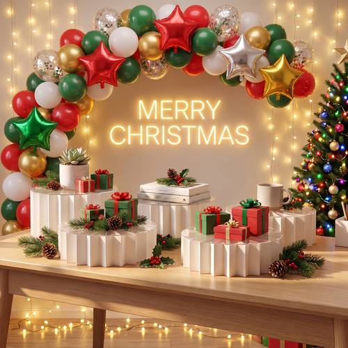 item picture 4 5pcs foldable paper display stand pedestals birthday party display stand base suitable for valentines day desktop center decoration reusable lightweight party supplies