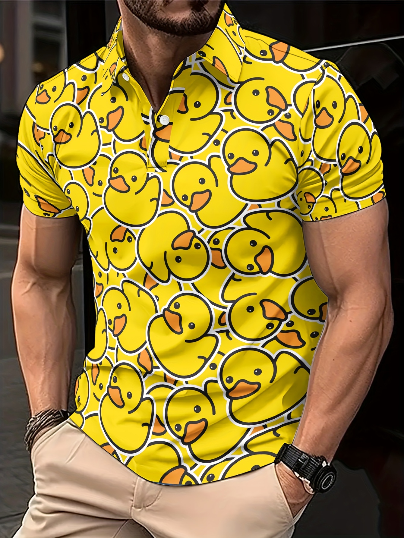 camiseta hombre estampado 3d retro manga corta Temu Guatemala